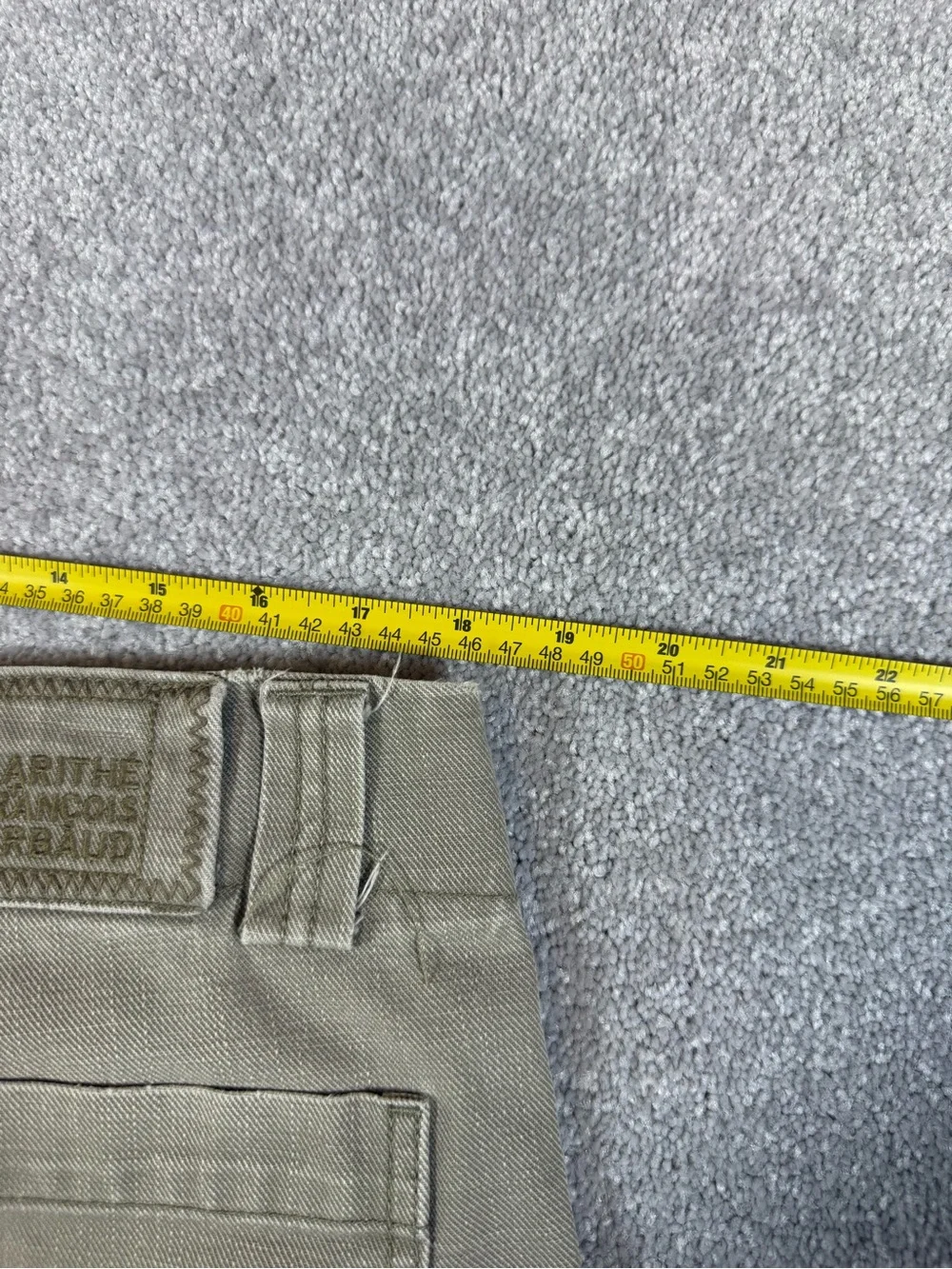 vintage Marithé + François Girbaud cargo shorts signature shuttle tape cuffs 36